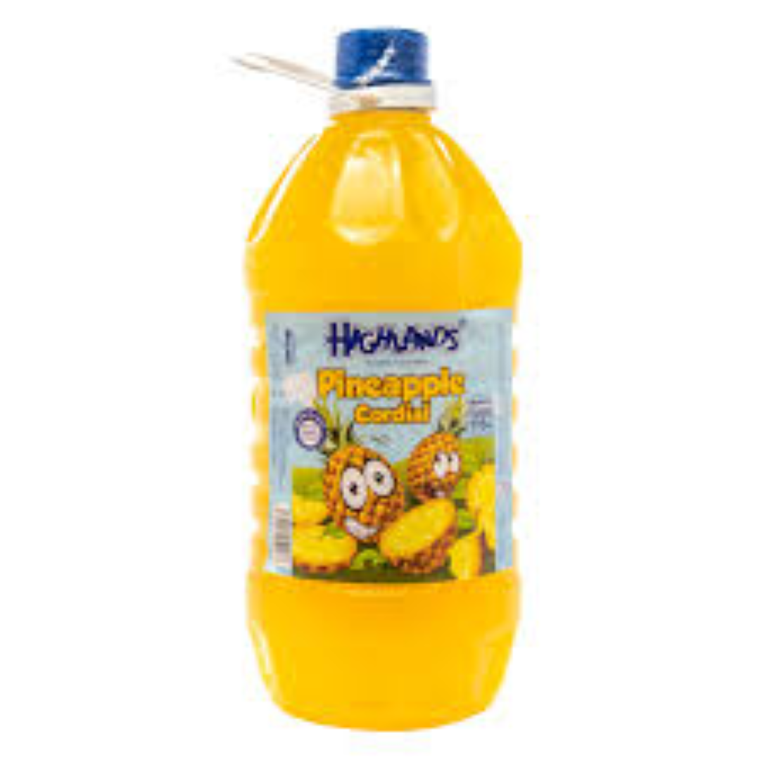 HIGHLANDS JUICE PINEAPPLE 3LT